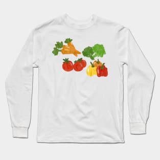 Veggies Long Sleeve T-Shirt